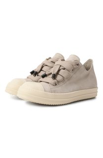 Замшевые кеды Luxor Jumbo Padded Low Rick Owens