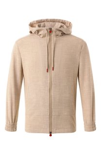 Толстовка из шерсти и шелка Kiton
