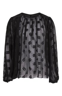 Шелковая блузка Dolce & Gabbana