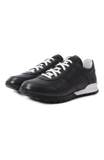 Кожаные кроссовки Kiton