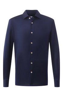 Хлопковая рубашка Kiton