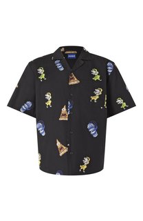 Хлопковая рубашка HUGO Blue