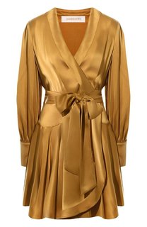 Атласное платье Zimmermann
