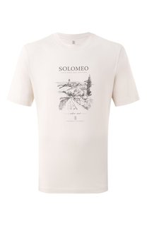 Хлопковая футболка Brunello Cucinelli