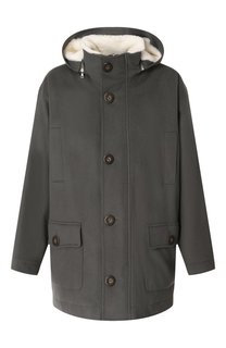 Парка с подкладкой из меха нутрии FurLand