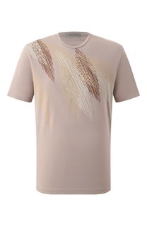Хлопковая футболка Corneliani
