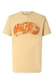 Хлопковая футболка Valentino