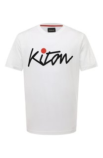 Хлопковая футболка Kiton