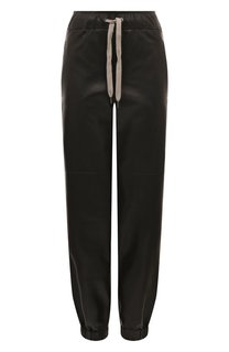 Кожаные джоггеры Brunello Cucinelli