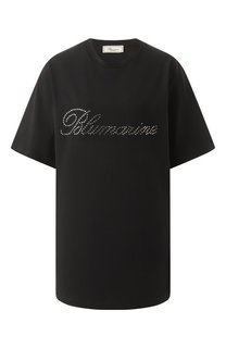 Хлопковая футболка Blumarine