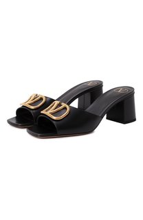 Кожаные мюли VLogo Valentino