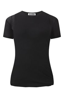 Хлопковая футболка Jil Sander
