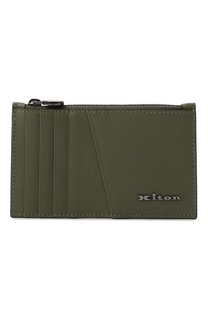 Кожаный футляр для кредитных карт Kiton