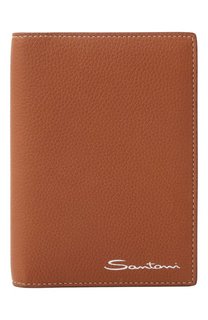 Кожаная обложка для паспорта Santoni