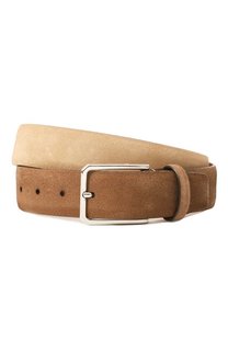 Замшевый ремень Santoni
