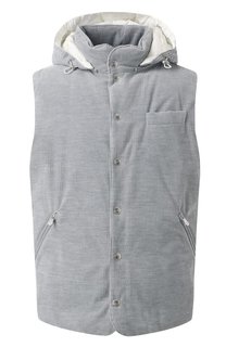 Вельветовый жилет Brunello Cucinelli