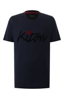 Хлопковая футболка Kiton