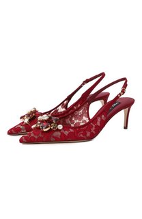Текстильные туфли Rainbow 60 Dolce & Gabbana