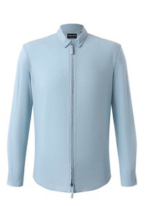 Хлопковая рубашка Giorgio Armani