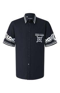 Хлопковая рубашка Dolce & Gabbana