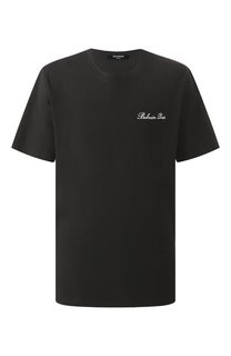 Хлопковая футболка Balmain