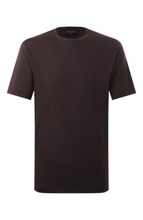 Хлопковая футболка Giorgio Armani