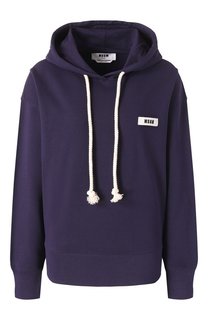 Хлопковое худи MSGM