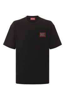 Хлопковая футболка Diesel