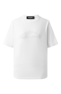 Хлопковая футболка Dsquared2