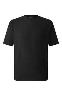 Хлопковая футболка Emporio Armani