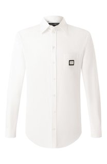 Хлопковая рубашка Dolce & Gabbana