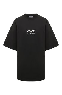 Хлопковая футболка VETEMENTS