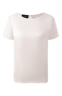 Шелковый топ Emporio Armani