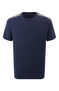 Хлопковая футболка Emporio Armani