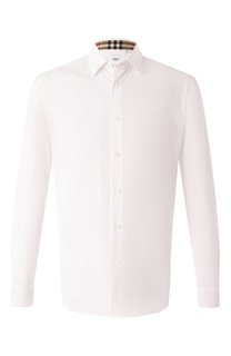 Хлопковая рубашка Burberry