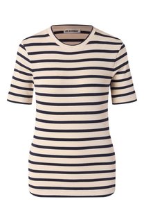 Хлопковая футболка Jil Sander