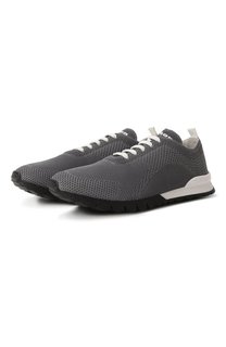 Текстильные кроссовки Kiton