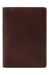 Кожаная обложка для паспорта Brunello Cucinelli