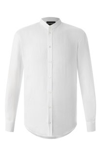 Льняная рубашка Emporio Armani