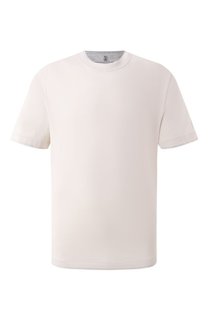 Хлопковая футболка Brunello Cucinelli