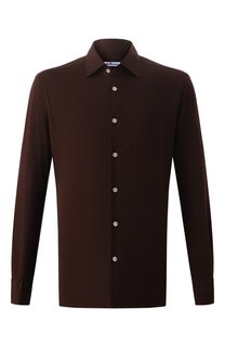 Хлопковая рубашка Kiton