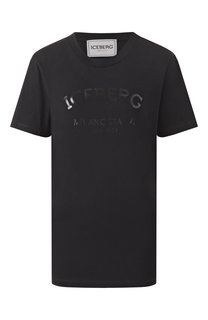 Хлопковая футболка Iceberg