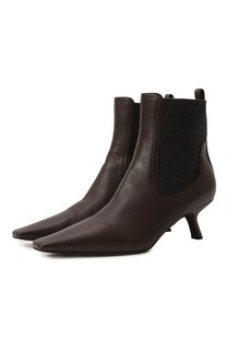 Кожаные ботильоны Brunello Cucinelli