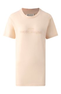 Хлопковая футболка Maison Margiela