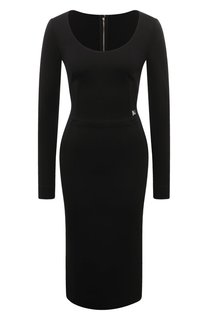Платье из вискозы Dolce & Gabbana