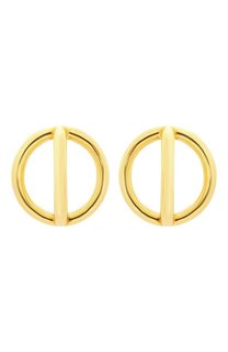 Серьги Орбиты с позолотой Avgvst