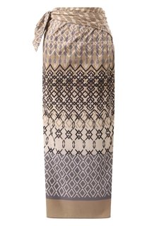 Хлопковая юбка Brunello Cucinelli