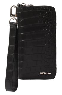 Портмоне из кожи аллигатора Kiton