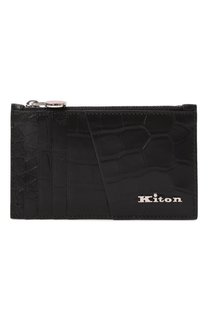 Футляр для кредитных карт из кожи аллигатора Kiton