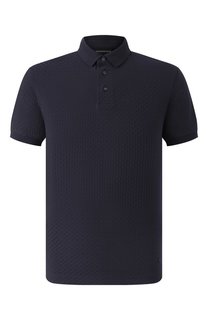 Хлопковое поло Emporio Armani